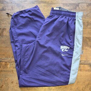 Kansas State KSU Wildcats Nike Storm Fit Track Pants Mens XXL Purple NCAA